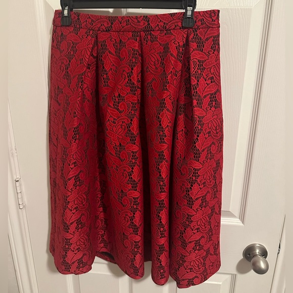 COPY - New York & Company A-Line Skirt with Pockets** - Picture 1 of 2